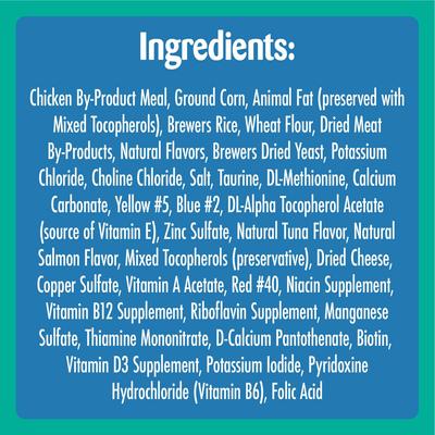 Bundle: Temptations Classic Tasty Chicken Flavor, 16-oz bag + MixUps Meowmaid Salmon & Tuna Flavors Soft & Crunchy Cat Treats