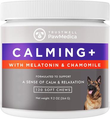 Calming+ Soft Chew Calming Supplement for Dogs, 120 count
