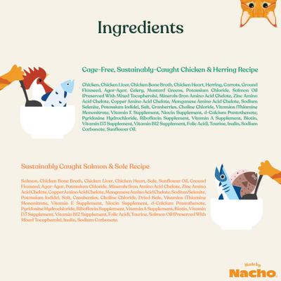 Chicken, Herring & Salmon Variety Pack Grain-Free Pate Wet Cat Food, 3-oz can, case of 12