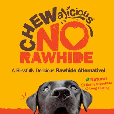 Chewalicious Chewy 'N Crunchy Braids Chicken Flavor Dog Chews, Small, 7 count