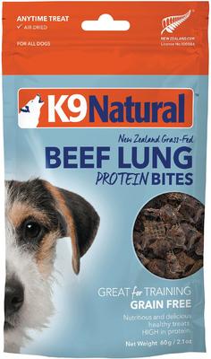 Lamb Lung Protein Bites Air-Dried Dog Treats, 1.76-oz bag
