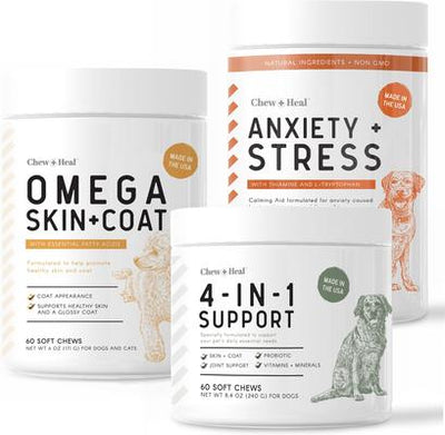 Taster Trio Essential Supplements for Dogs, 180 count