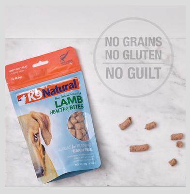 Lamb Lung Protein Bites Air-Dried Dog Treats, 1.76-oz bag