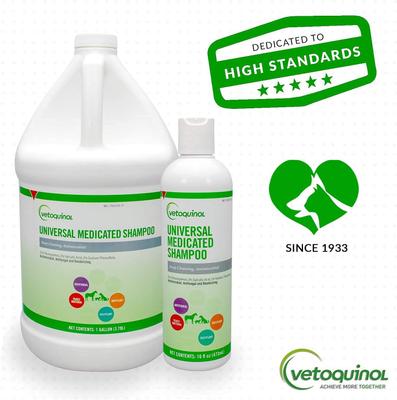Universal Medicated Shampoo for Dogs & Cats, 16-fl oz bottle