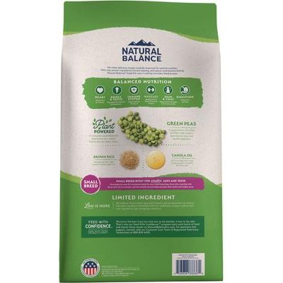 Alimento seco para perros adultos de razas pequeñas, vegetariano, con ingredientes limitados, bolsa de 12 lb