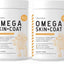 Omega Skin + Coat Dog Supplement, 2 pack, 120 count