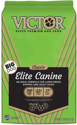 Gluten-Free Large Breed Chicken & Fish Meal Elite Canine Dry Dog Food, 80-lb bundle