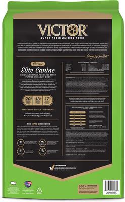 Gluten-Free Large Breed Chicken & Fish Meal Elite Canine Dry Dog Food, 80-lb bundle