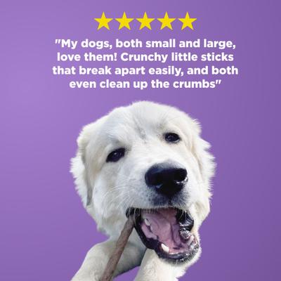 Bully Snap Sticks Dog Treats, 10 count