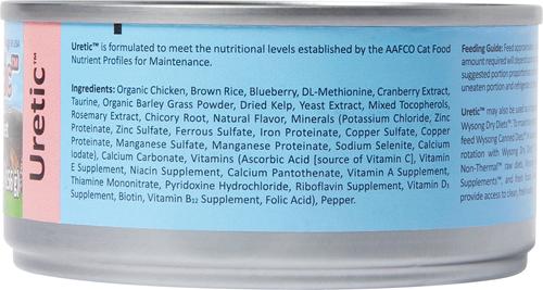 Uretic with Organic Chicken Canned Cat Food, 5.5-oz, case of 24