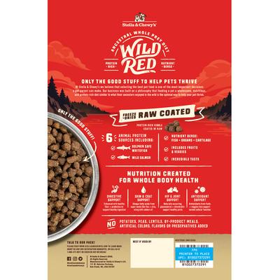 Wild Red Raw Coated Kibble Wholesome Grains Ocean Recipe Dry Dog Food, 3.5-lb bag