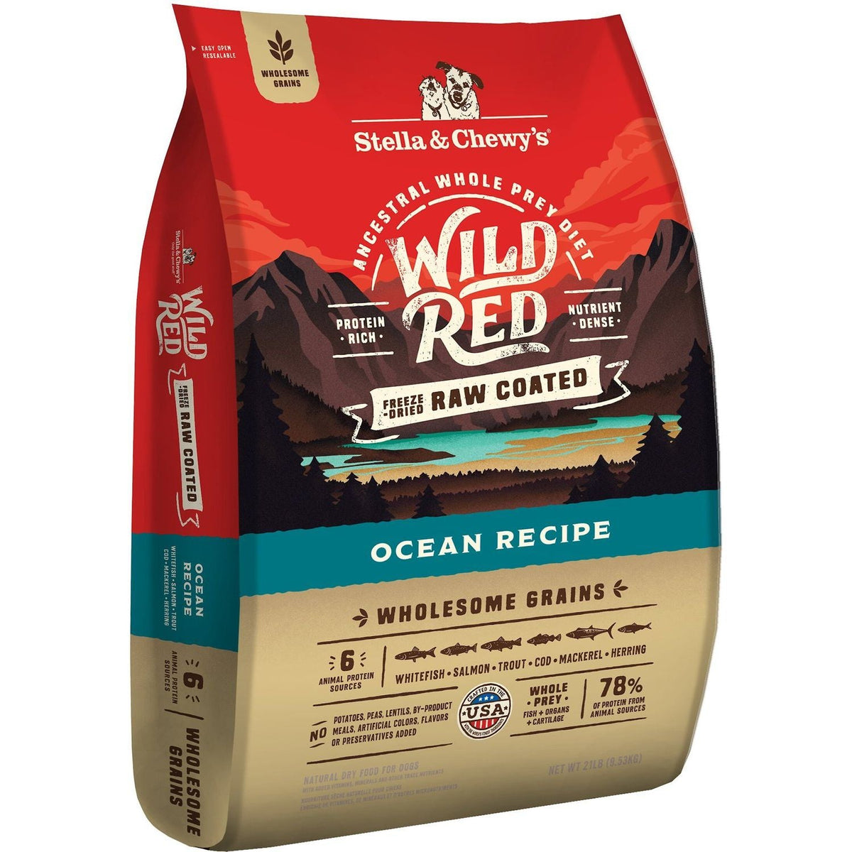 Wild Red Wholesome Grains Ocean / 9.53 kg