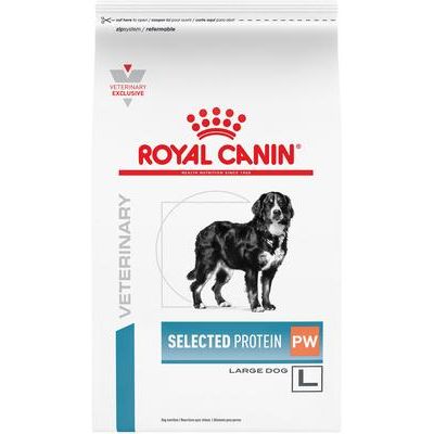 Alimento seco para perros de razas grandes con proteína seleccionada para adultos, fórmula de patata y pescado blanco, bolsa de 26.4 lb