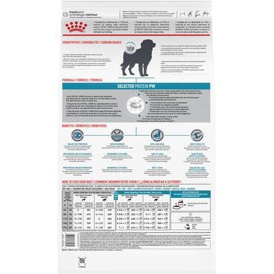 Alimento seco para perros de razas grandes con proteína seleccionada para adultos, fórmula de patata y pescado blanco, bolsa de 26.4 lb
