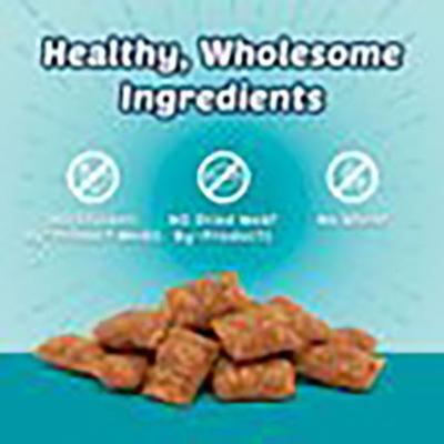 Bundle: Blue Buffalo Sensitive Stomach Chicken Recipe Adult Dry Food + Bursts with Savory Seafood Cat Treats