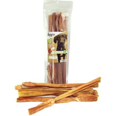 Palitos masticables para perros Bully Junior Bladder Sticks de 12", bolsa de 6 oz