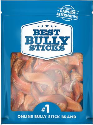 Thick Curly 5-6" Bully Sticks Dog Treats, 12 count