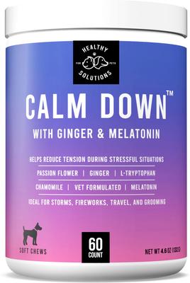 Calming Supplement Dog Chews, 60 count