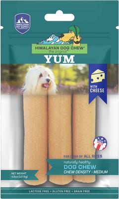 yakyYUM Himalayan Cheese Dog Treats, 3 count