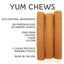 yakyYUM Himalayan Cheese Dog Treats, 3 count