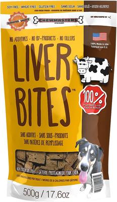 Beef Liver Bites Freeze-Dried Dog Treats, 17.6-oz bag