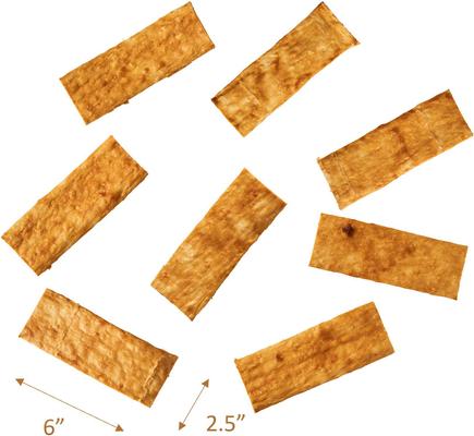 Nothin' To Hide Flip Chips Bacon Flavor Dog Chews, 8 count