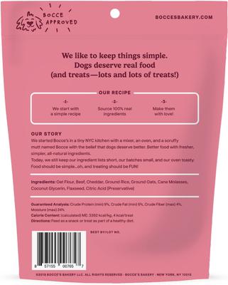 Say Moo Beef & Cheddar Training Bites Dog Treats, 6-oz bag