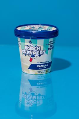 Vanilla Flavor Ice Cream Mix Dog Treat, 5.25-oz cup