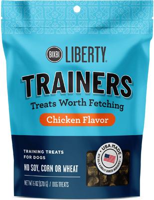 Liberty Trainers Chicken Flavor Grain-Free Dog Treats, 6-oz bag