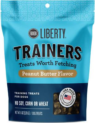 Liberty Trainers Peanut Butter Flavor Grain-Free Dog Treats, 6-oz bag