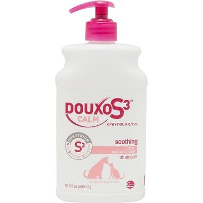 Champú CALM para perros y gatos, calmante, con picazón e hidratación, botella de 500 ml