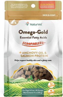 Scoopables Omega-Gold Dog & Cat Supplement, 11-oz bag
