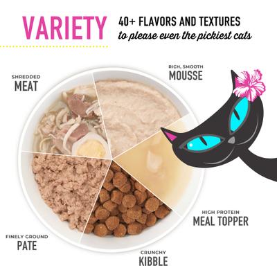 Mega Pack Fish Favorites Variety Pack Wet Cat Food, 2.8 & 3-oz cans, 24 count