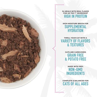 Mega Pack Fish Favorites Variety Pack Wet Cat Food, 2.8 & 3-oz cans, 24 count