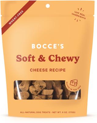 Soft & Chewy Cheese Recipe Dog Treats, 6-oz bag