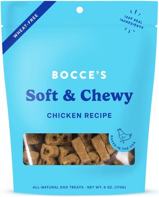 Soft & Chewy Cheese Recipe Dog Treats, 6-oz bag
