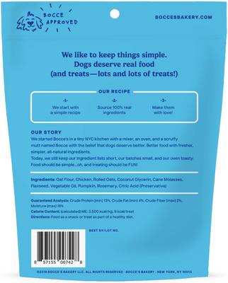 Soft & Chewy Chicken Recipe Dog Treats, 6-oz bag