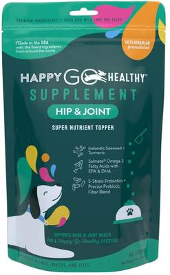 Hip & Joint Mini Breed Dog Supplement, 21 Scoops