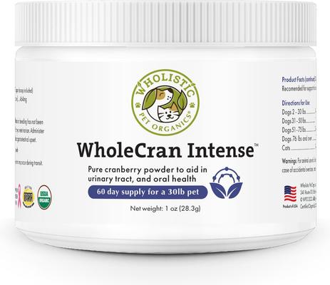 WholeCran Intense Dog & Cat Supplement, 1-oz bottle
