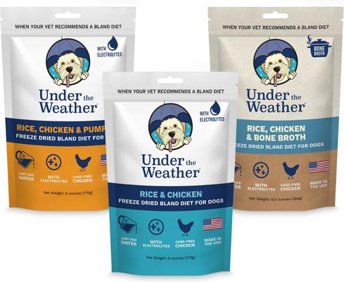 Variety Pack Freeze-Dried Dog Food, 6-oz bag, 3 count