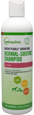Champú Dermal-Soothe para perros y gatos, botella de 16 onzas líquidas