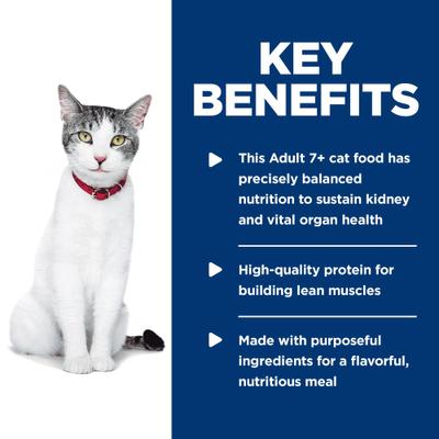 Senior Adult 11+ Healthy Cuisine Seared Tuna & Carrot Medley Wet Cat Food, 2.8-oz can, case of 24