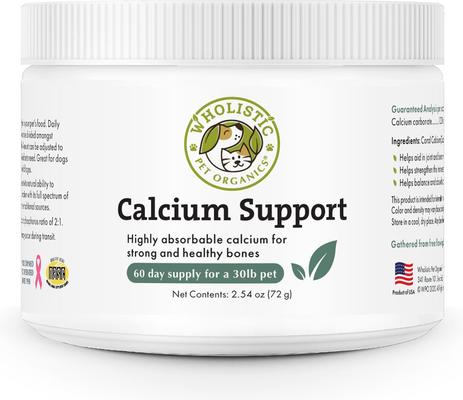 Calcium Support Dog & Cat Supplement, 2.5-oz bottle