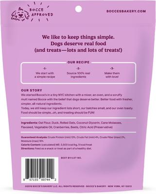 Soft & Chewy Duck Recipe Dog Treats, 6-oz bag