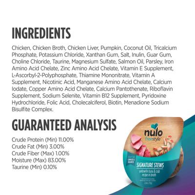 FreeStyle Signature Stews Cat & Kitten Grain-Free Variety Pack Cat Food, 2.8-oz cup, case of 12