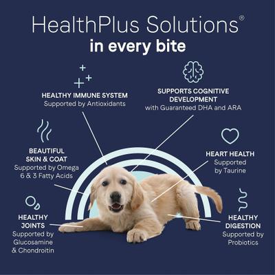 Grain-Free PURE Puppy Limited Ingredient Chicken, Lentil & Whole Egg Recipe Dry Dog Food, 12-lb bag