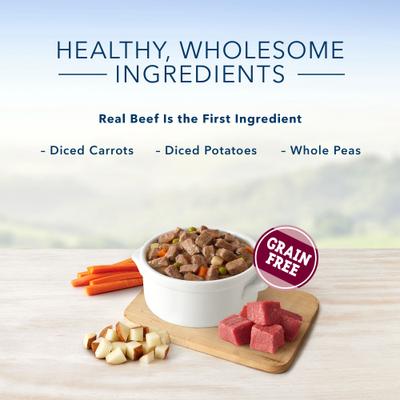 Bundle: Blue Buffalo Blue's Hearty Beef Stew + Blue's Country Chicken Stew Canned Dog Food