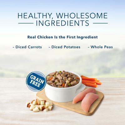 Bundle: Blue Buffalo Blue's Hearty Beef Stew + Blue's Country Chicken Stew Canned Dog Food