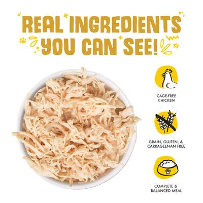 Paw Lickin' Chicken in Gravy Grain-Free Wet Cat Food, 3-oz, case of 24