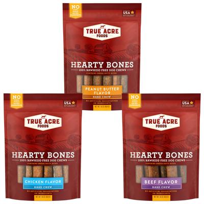 Hearty Bones Beef Flavored Treats, 16-oz bag